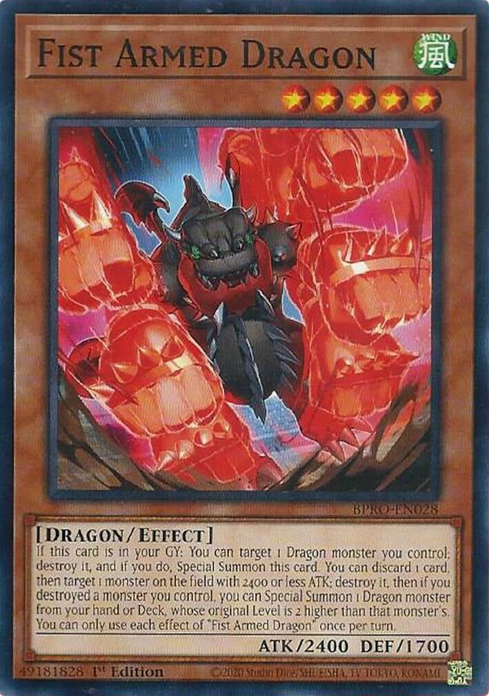 Image for Fist Armed Dragon (BPRO-EN028) - YuGiOh