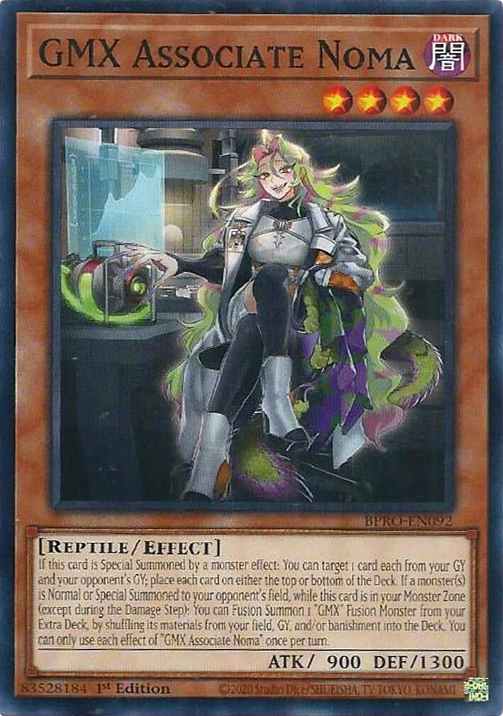 Image for GMX Associate Noma (BPRO-EN092) - YuGiOh