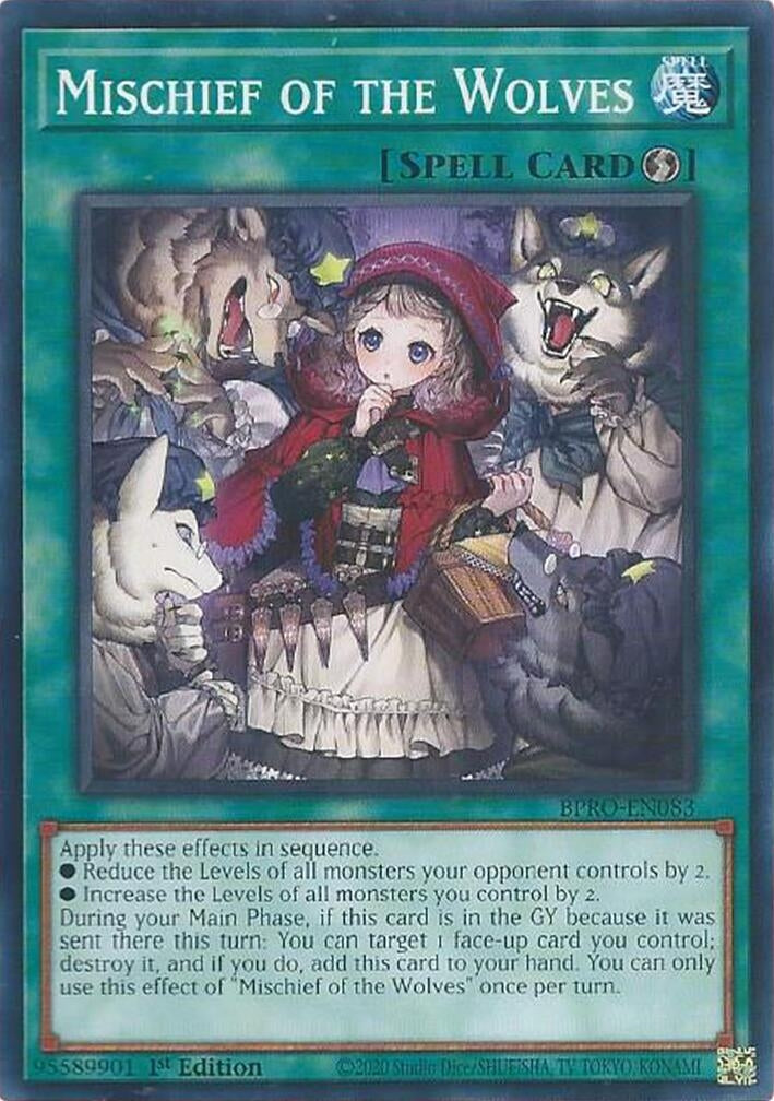 Image for Mischief of the Wolves (BPRO-EN083) - YuGiOh