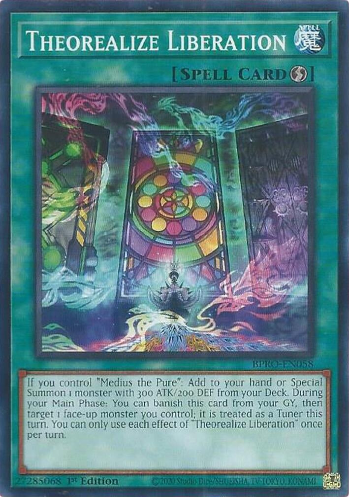 Image for Theorealize Liberation (BPRO-EN058) - YuGiOh