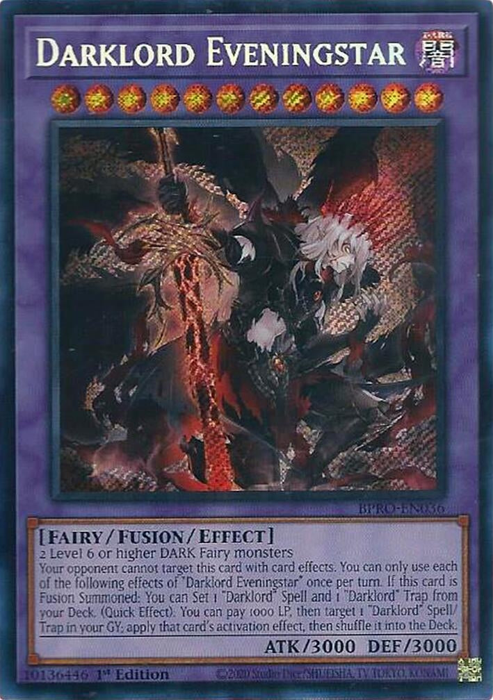Image for Darklord Eveningstar (BPRO-EN036) - YuGiOh