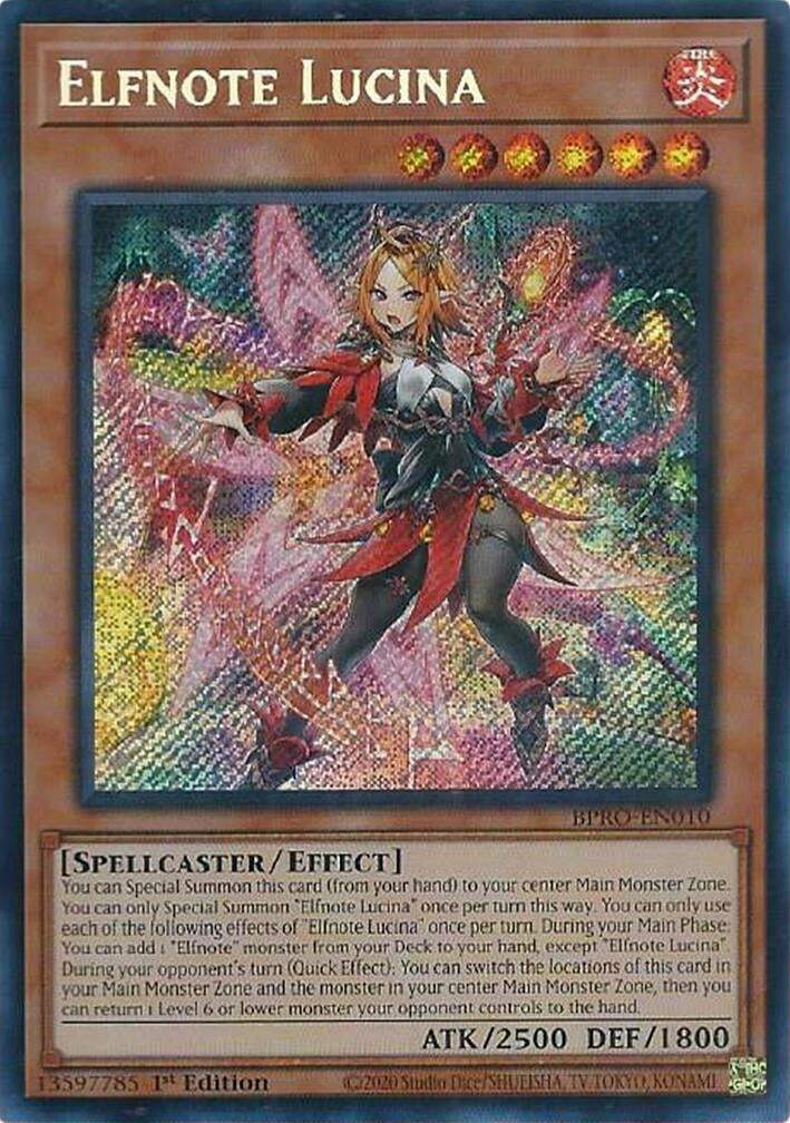 Image for Elfnote Lucina (BPRO-EN010) - YuGiOh