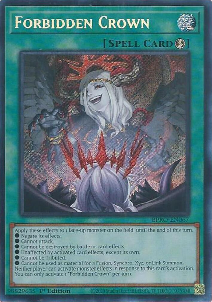 Image for Forbidden Crown (BPRO-EN067) - YuGiOh