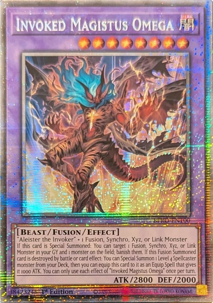 Image for Invoked Magistus Omega (Starlight Rare) (BPRO-EN100) - YuGiOh