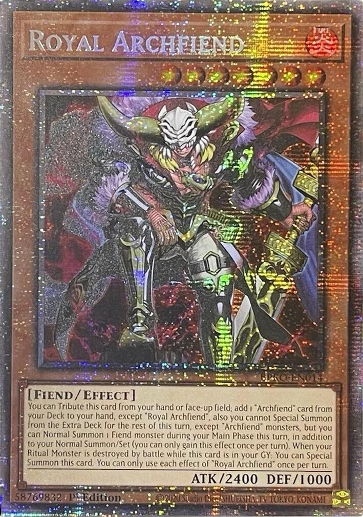 Image for Royal Archfiend (Starlight Rare) (BPRO-EN014) - YuGiOh