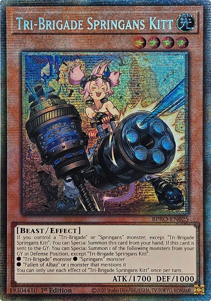 Image for Tri-Brigade Springans Kitt (Starlight Rare) (BPRO-EN025) - YuGiOh