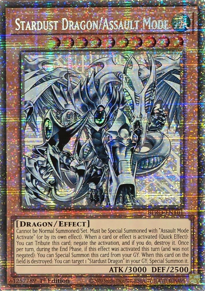 Image for Stardust Dragon/Assault Mode (Starlight Rare) (BPRO-EN101) - YuGiOh