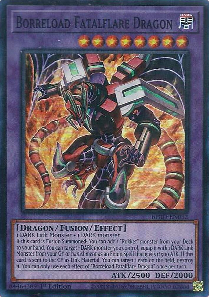 Image for Borreload Fatalflare Dragon (BPRO-EN032) - YuGiOh
