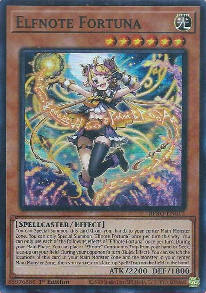 Image for Elfnote Fortuna (BPRO-EN012) - YuGiOh