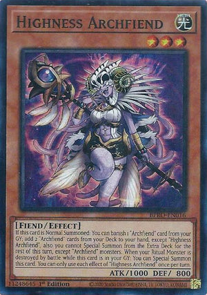 Highness Archfiend (BPRO-EN016)