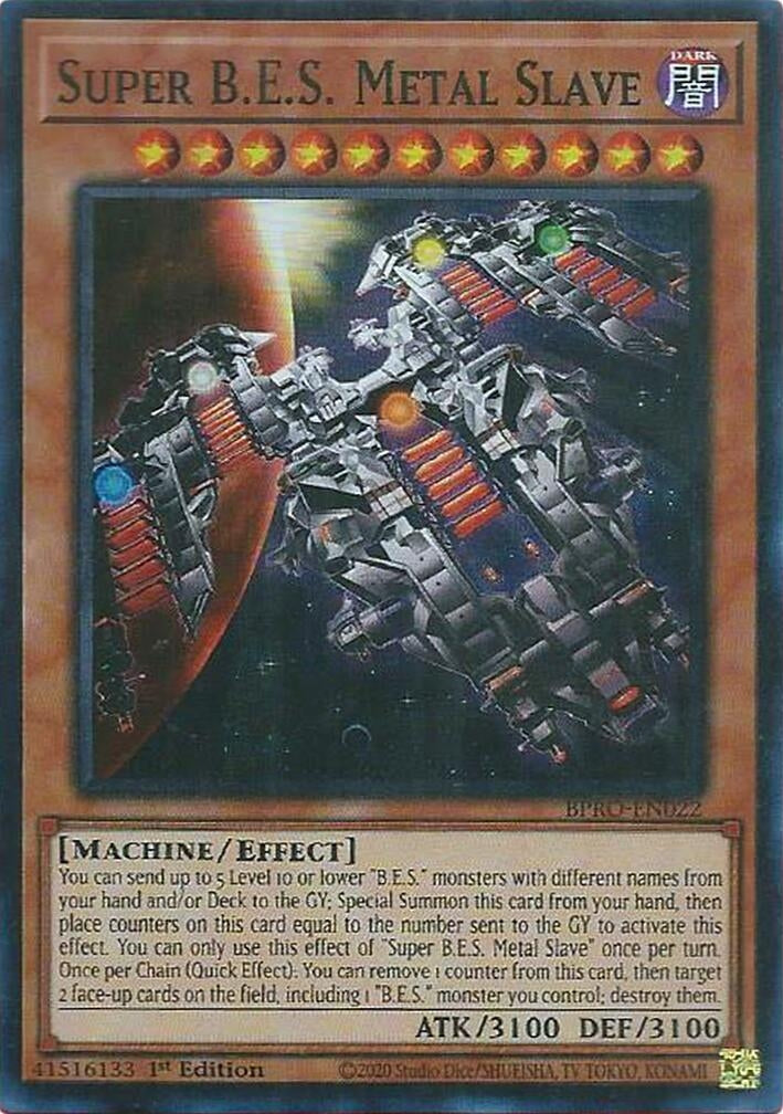 Image for Super B.E.S. Metal Slave (BPRO-EN022) - YuGiOh
