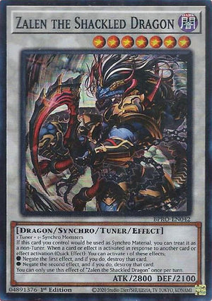 Zalen the Shackled Dragon (BPRO-EN042)
