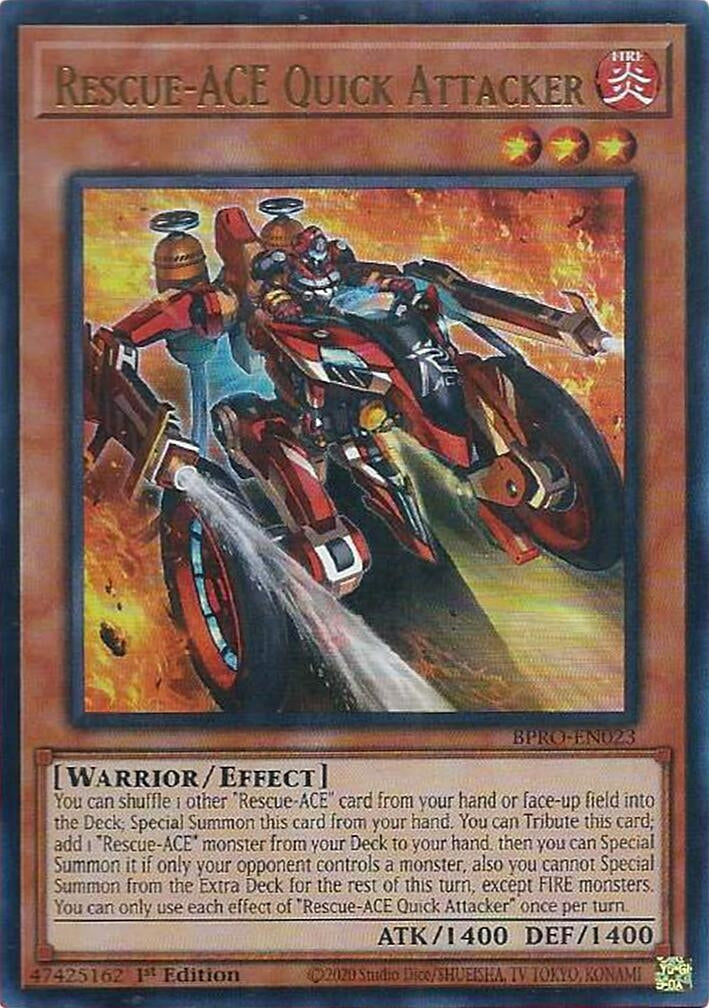 Image for Rescue-ACE Quick Attacker (BPRO-EN023) - YuGiOh