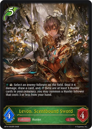 Levon, Scentbound Sword (BP14-003EN)