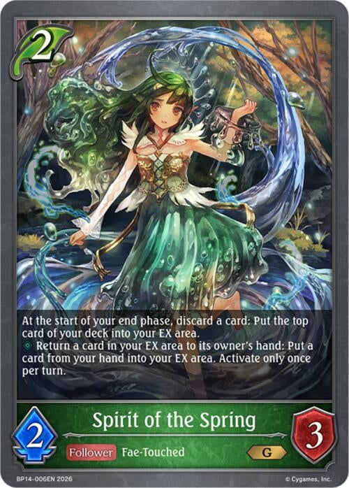 Image for Spirit of the Spring (BP14-006EN) - Shadowverse: Evolve