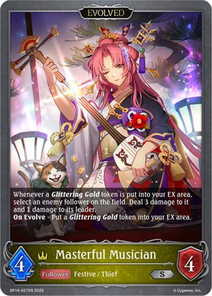 Masterful Musician (Evolved) (BP14-027EN)