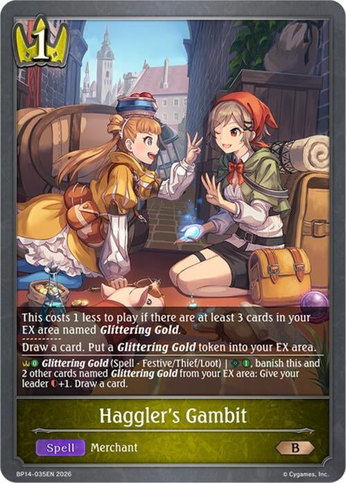 Image for Haggler's Gambit (BP14-035EN) - Shadowverse: Evolve