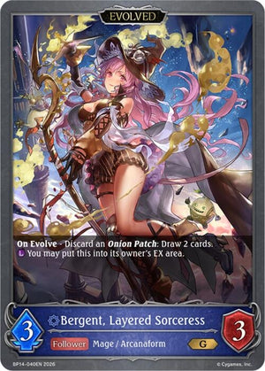 Bergent, Layered Sorceress (Evolved) (BP14-040EN)