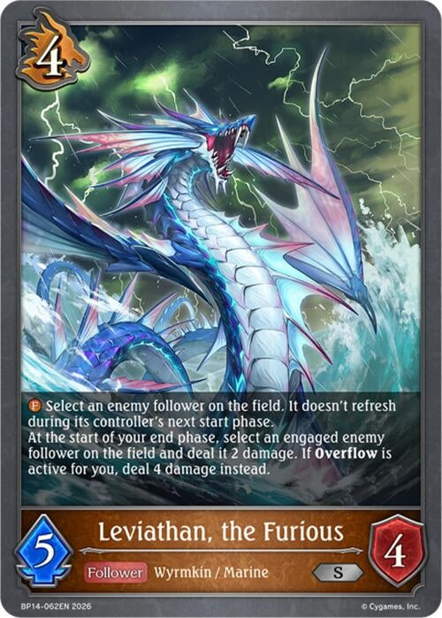 Image for Leviathan, the Furious (BP14-062EN) - Shadowverse: Evolve