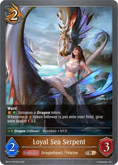 Image for Loyal Sea Serpent (BP14-067EN) - Shadowverse: Evolve