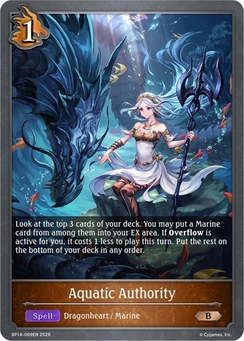 Image for Aquatic Authority (BP14-069EN) - Shadowverse: Evolve