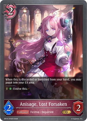 Anisage, Lost Forsaken (BP14-074EN)