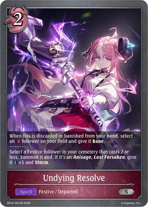 Undying Resolve (BP14-081EN)