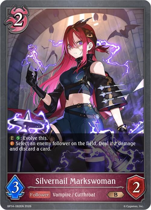 Image for Silvernail Markswoman (BP14-082EN) - Shadowverse: Evolve