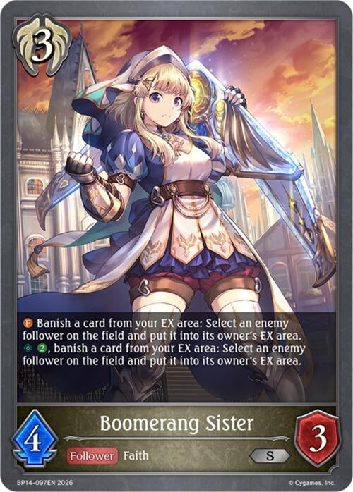 Image for Boomerang Sister (BP14-097EN) - Shadowverse: Evolve
