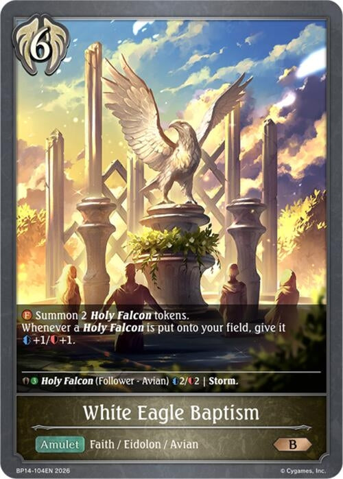 Image for White Eagle Baptism (BP14-104EN) - Shadowverse: Evolve