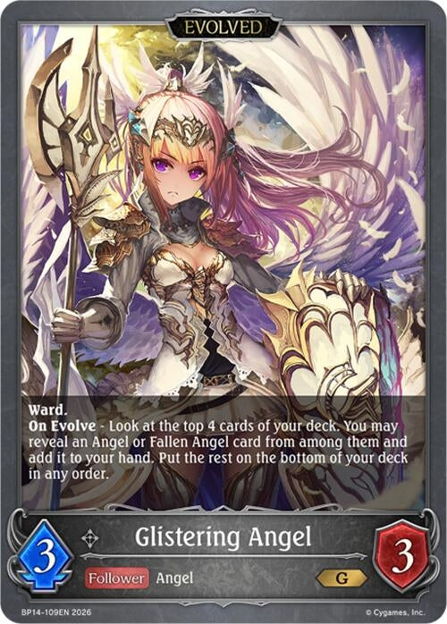 Image for Glistering Angel (Evolved) (BP14-109EN) - Shadowverse: Evolve