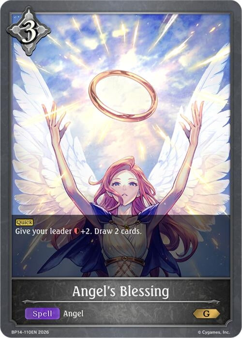 Image for Angel's Blessing (BP14-110EN) - Shadowverse: Evolve