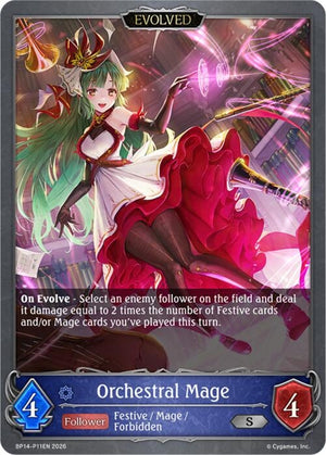 Orchestral Mage (Evolved) - P11 (Foil) (BP14-P11EN)