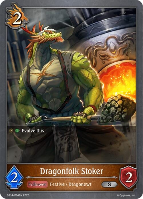 Image for Dragonfolk Stoker - P14 (Foil) (BP14-P14EN) - Shadowverse: Evolve