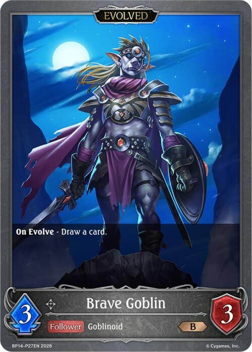 Image for Brave Goblin (Evolved) - P27 (Foil) (BP14-P27EN) - Shadowverse: Evolve
