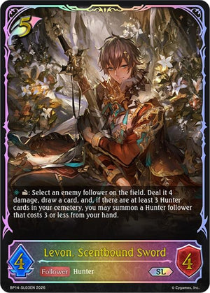 Levon, Scentbound Sword (SL) (BP14-SL03EN)