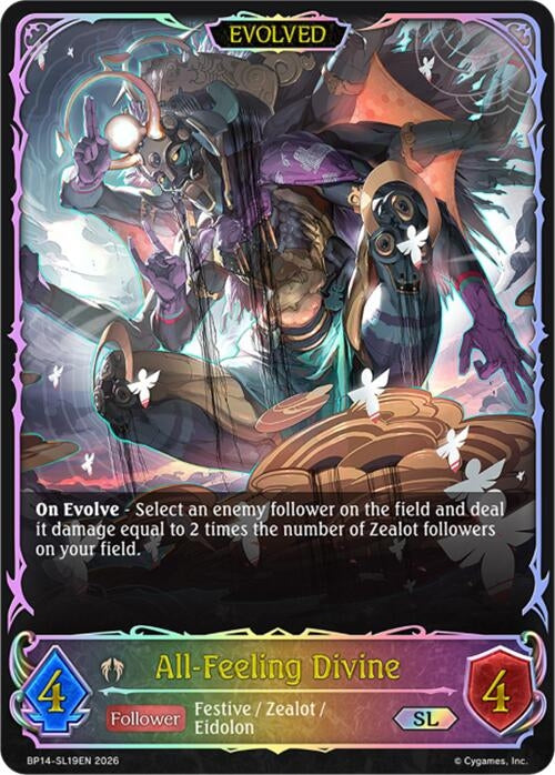Image for All-Feeling Divine (Evolved) (SL) (BP14-SL19EN) - Shadowverse: Evolve
