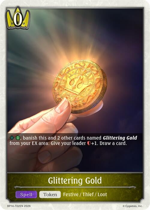 Image for Glittering Gold (BP14-T02EN) - Shadowverse: Evolve