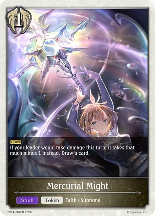 Image for Mercurial Might (BP14-T07EN) - Shadowverse: Evolve