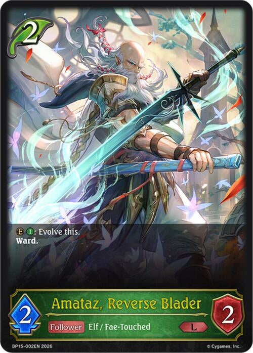 Image for Amataz, Reverse Blader (BP15-002EN) - Shadowverse: Evolve