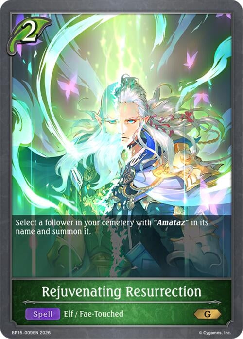 Image for Rejuvenating Resurrection (BP15-009EN) - Shadowverse: Evolve