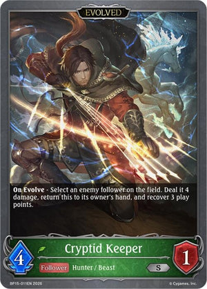 Cryptid Keeper (Evolved) (BP15-011EN)