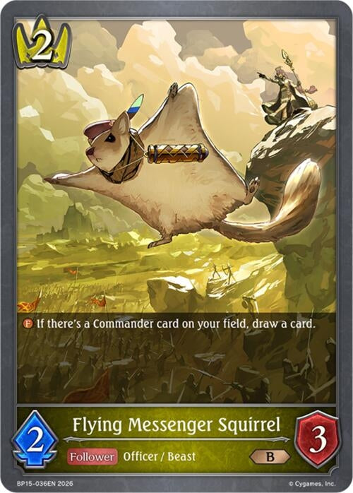 Image for Flying Messenger Squirrel (BP15-036EN) - Shadowverse: Evolve
