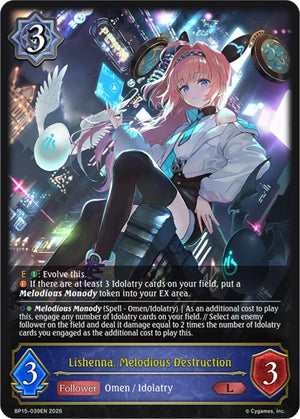 Lishenna, Melodious Destruction (BP15-039EN)