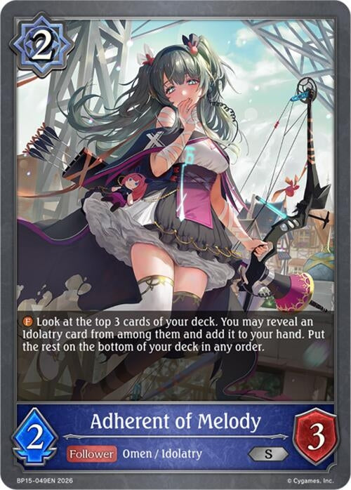 Image for Adherent of Melody (BP15-049EN) - Shadowverse: Evolve