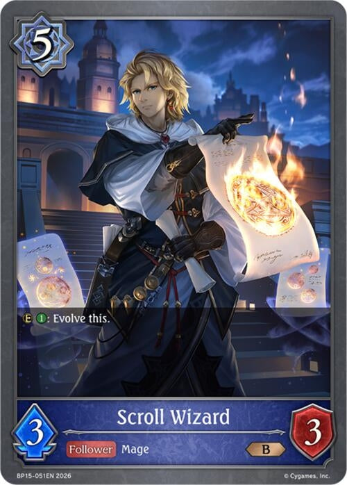 Image for Scroll Wizard (BP15-051EN) - Shadowverse: Evolve