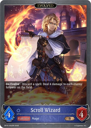 Scroll Wizard (Evolved) (BP15-052EN)