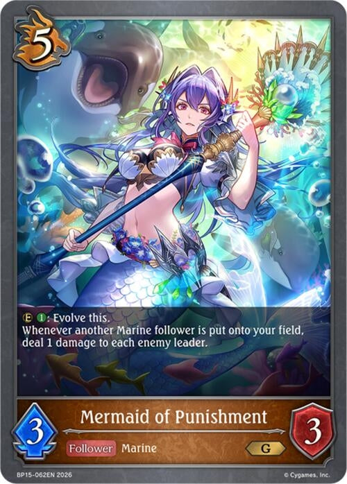 Image for Mermaid of Punishment (BP15-062EN) - Shadowverse: Evolve