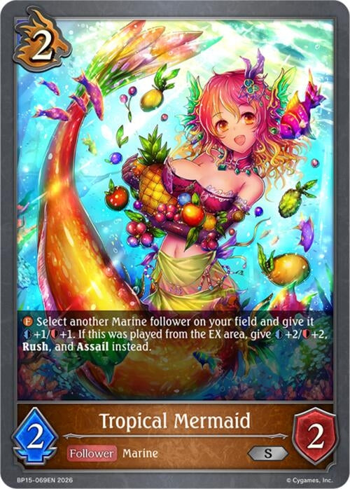 Image for Tropical Mermaid (BP15-069EN) - Shadowverse: Evolve