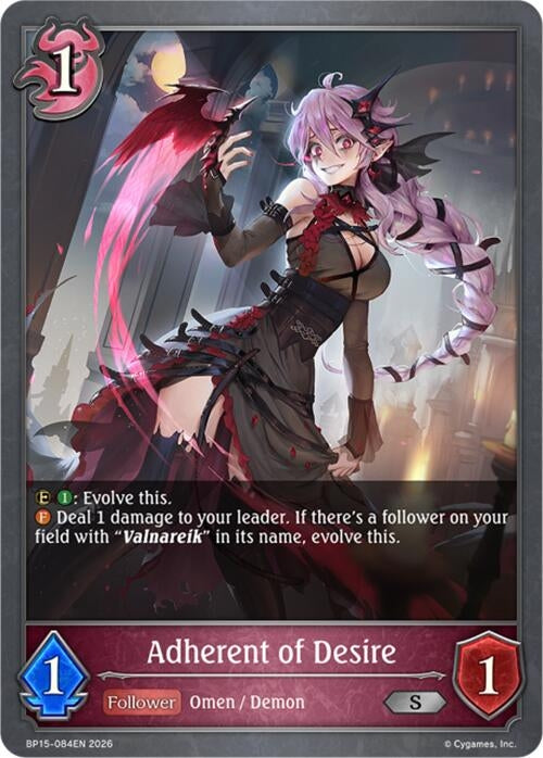 Image for Adherent of Desire (BP15-084EN) - Shadowverse: Evolve